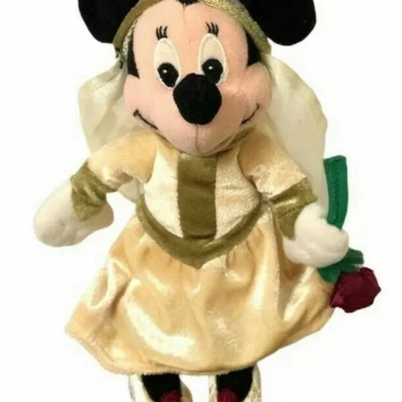 Disney Minnie & Mickey Plush 8” Dolls. Romeo & Juliet - Picture 2 of 5